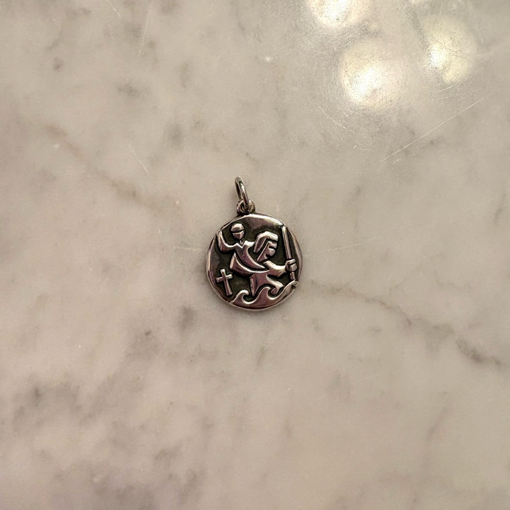James Avery Retired St. Christopher Charm